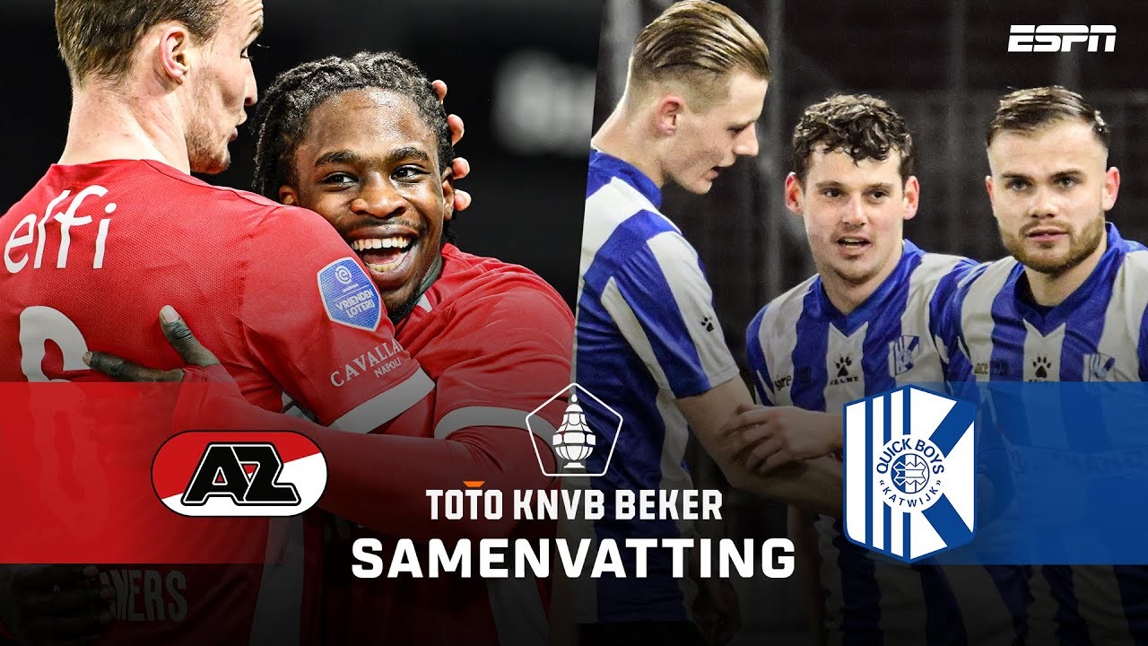 #ไฮไลท์ฟุตบอล [ อาแซด อัลค์มาร์ 3 - 1 ควิก บอยส์ ] เนเธอร์แลนด์ ดัตช์ คัพ 2025/7.2.68
