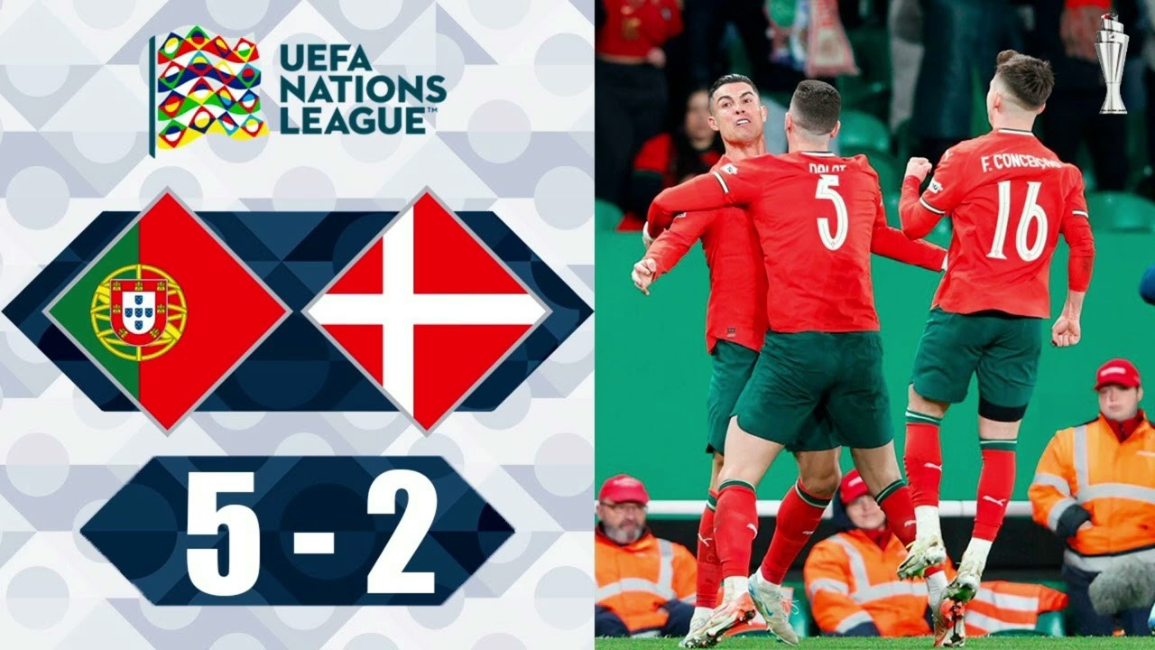 Full Match ย้อนหลัง [ โปรตุเกส vs เดนมาร์ก ] ยูฟ่า เนชั่นส์ ลีก 24.3.68