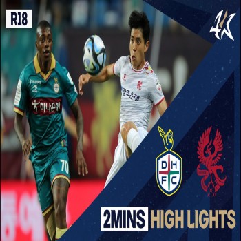 #ไฮไลท์ฟุตบอล [ แทจอน ซิติเซน 1 - 1 กวางจู เอฟซี ] เคลีก เกาหลีใต้ 2023