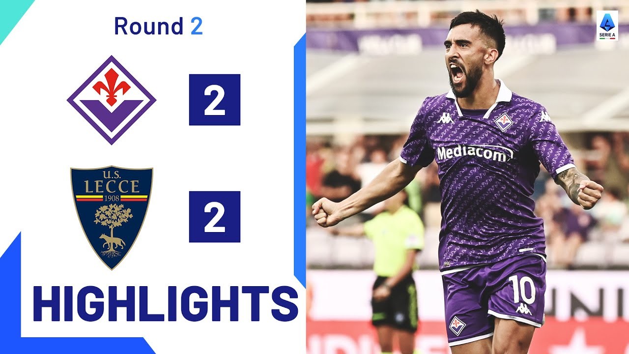 #ไฮไลท์ฟุตบอล [ ฟิออเรนติน่า 2 - 2 เลชเช่ ] กัลโช่ เซเรียอา อิตาลี 2023