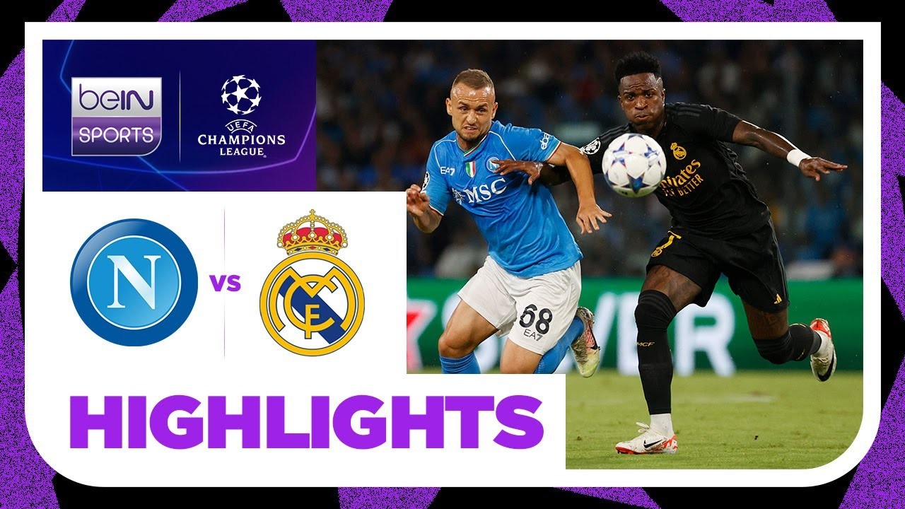 #ไฮไลท์ฟุตบอล [ นาโปลี 2 - 3 เรอัล มาดริด ] ยูฟ่า แชมเปี้ยนส์ ลีก 2023/4.10.66