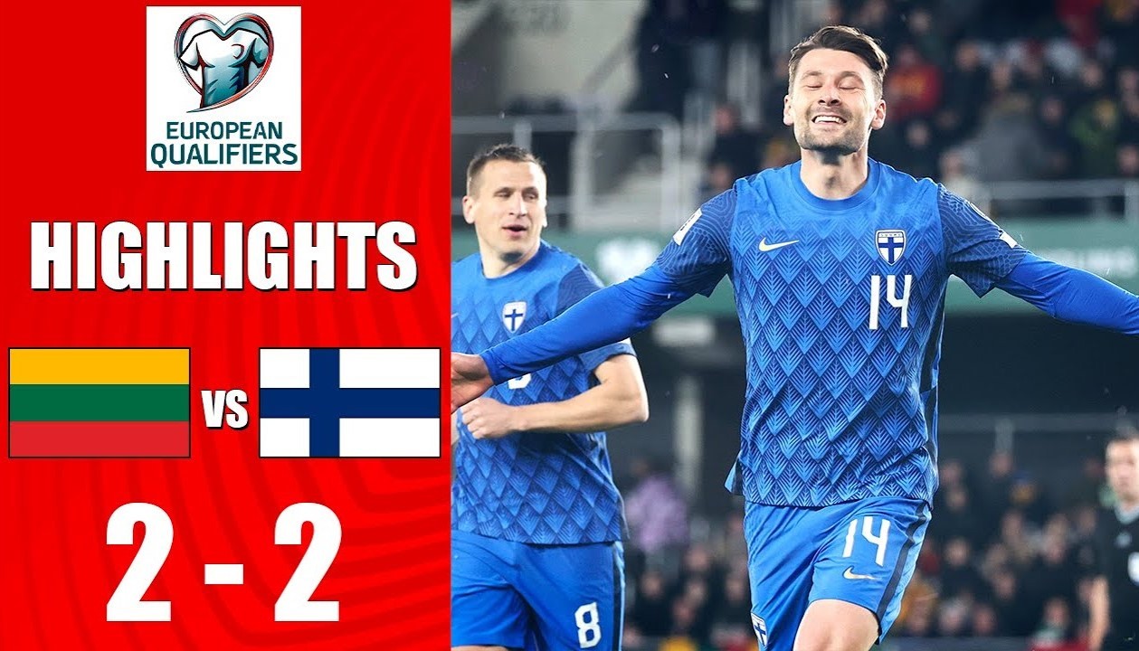 #ไฮไลท์ฟุตบอล [ ลิธัวเนีย 2 - 2 ฟินแลนด์ ] ฟุตบอลโลก รอบคัดเลือก โซนยุโรป 2025/25.3.68